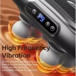 ماساژور حرفه ای 6 سر مدل گان six headed massage gun - تصویر 4