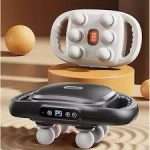 ماساژور حرفه ای 6 سر مدل گان six headed massage gun