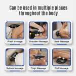 ماساژور حرفه ای 6 سر مدل گان six headed massage gun - تصویر 3