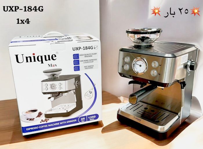اسپرسو سازیونیک ۲۵بار+ آسیاب قهوه مدل UXP_184G - تصویر 1