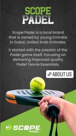 توپ پدل 3 عددی scope padel اصلی تک و عمده - تصویر 2