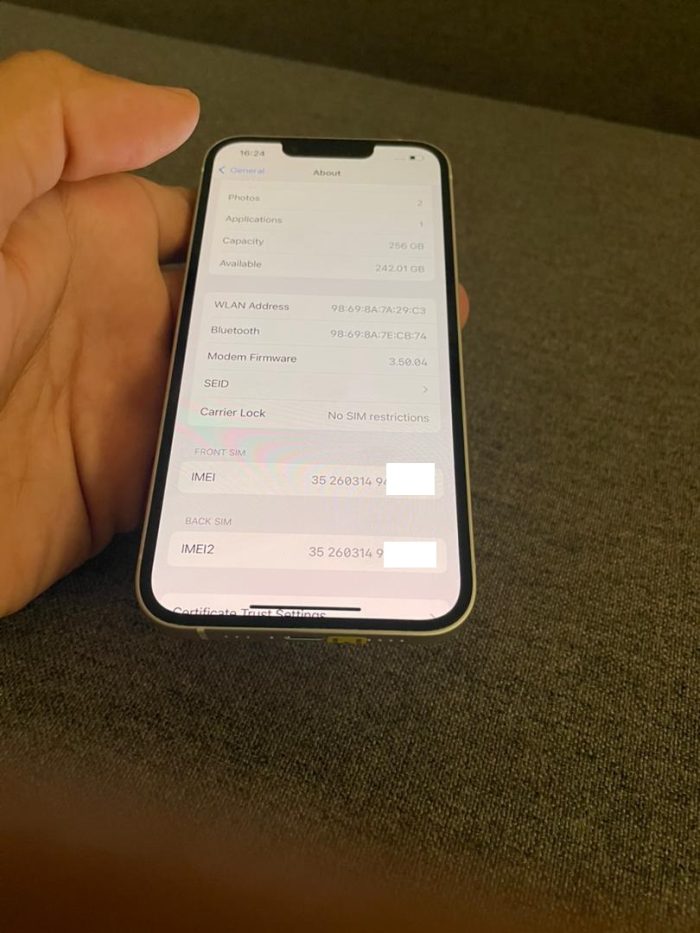 گوشی اپل iPhone 13 CH 256 گیگابایت با رم 4 گیگابایت - تصویر 3