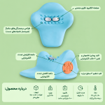بالشت ماساژور گردن و شانه مدل EMS | گرم شونده و فیزیوتراپی+ویدئو معرفی - تصویر 3