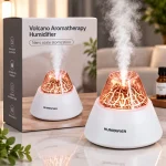 بخور رطوبت ساز هامیدیفر مدل Volcano بخور آتشفشانی| بخور رطوبت ساز و خوشبو کننده برقی - تصویر 4