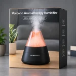 بخور رطوبت ساز هامیدیفر مدل Volcano بخور آتشفشانی| بخور رطوبت ساز و خوشبو کننده برقی - تصویر 3