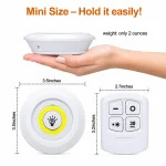 چراغ LED ریموت دار | ست ۳ عددی با تایمر ۳۰ دقیقه‌ای+ویدئو معرفی - تصویر 6